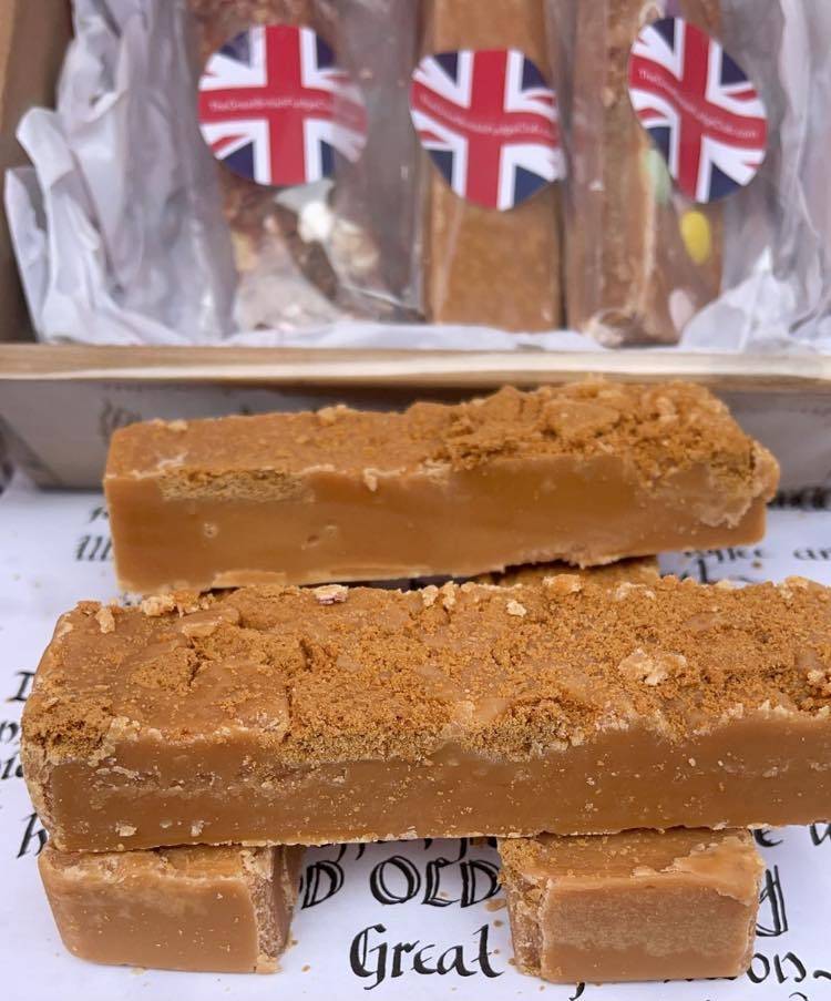 Rum and Raisin fudge 1