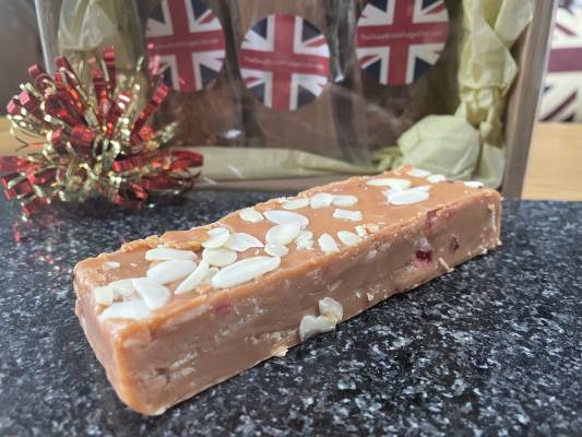 Rum and Raisin fudge 1