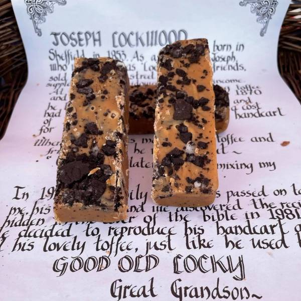 Rum and Raisin fudge 1